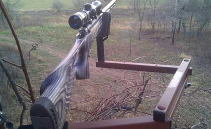 treestand shooting rest