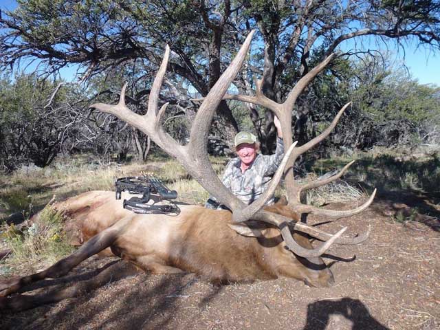 huge-thick-set-of-antlers-arizona-hunting