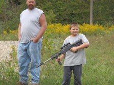 shooting with my nephew