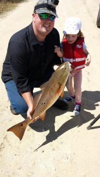 Biggest red fish I have ever caught
