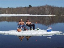 Redneck Ice Fishing