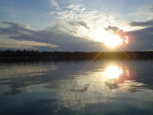 Sunset On Nutamik Lake