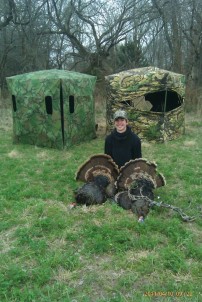 2 gobblers down