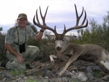 A Really Wide Rack Mule Deer from Mexico