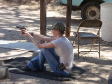 First handgun competition