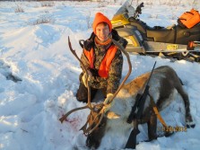 Late Season Caribou hunt near Churchill,MB