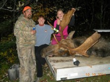 Moose 2011 with dad and step mom