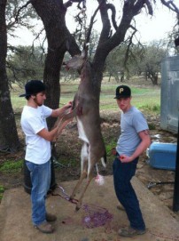 my first deer was in 2011 on thanks giveing day