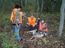 My youngest Son First Buck