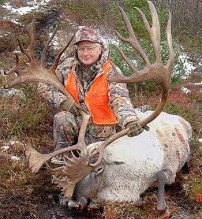 One of the Biggest Caribou Ever Killed