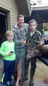 Sons Save Father from Vicious Deer Mauling
