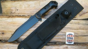 Ka-Bar BK7 survival knife made by USA Made Blade