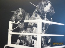 Hunting Hounds Art